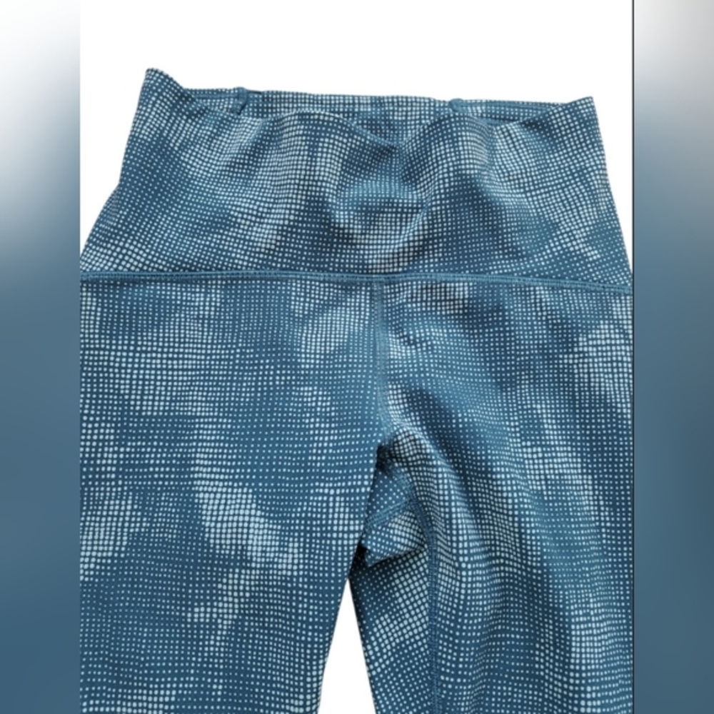 Blue Patterned Jeggings - Picture 7 of 11